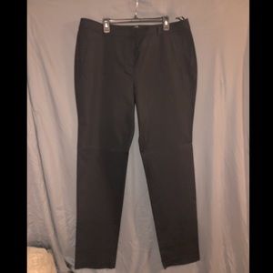 Black Clean Sharp Slim Leg Suit Trouser NWT
